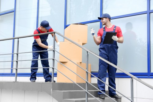 Variety of sturdy moving boxes and protective materials for local customers