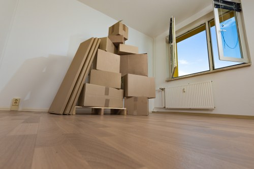 Packing and loading boxes for removal services in Richmond upon Thames