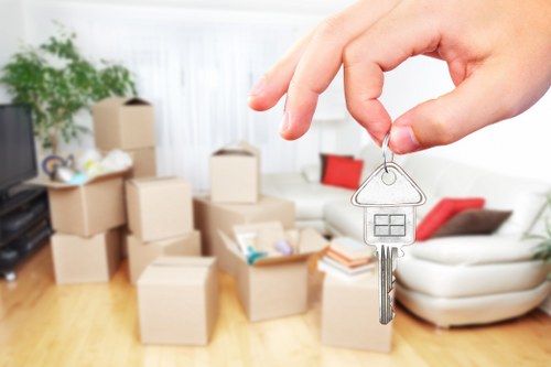 Removal team preparing for a same day move in Richmond upon Thames