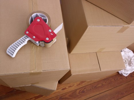 Local moving service in Richmond upon Thames on a residential street