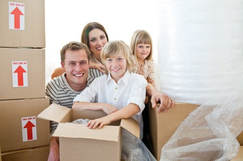 Organized storage unit space in Richmonduponthames